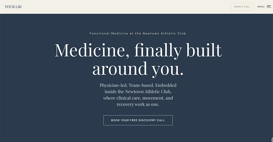 YOUR.Life Functional Medicine website