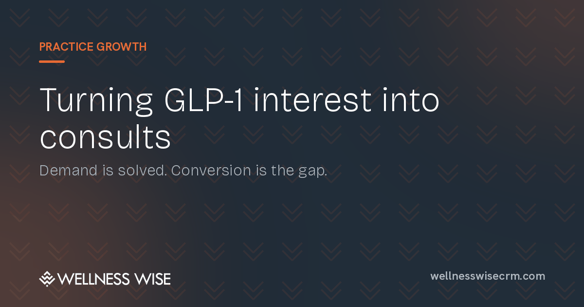 Semaglutide & GLP-1 Programs: Turning Interest Into Booked Consults